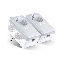 Tp-Link Tl-Pa4010P Kıt Av600 Ac Güç Soketli Powerline Adaptör Baş