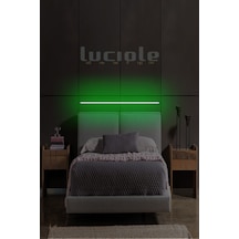 Uzaktan Led Abajur Aplik Gece Lambası Rgb 256 Renk Lambader