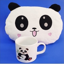 Panda Yastık Ve Kupa Seti