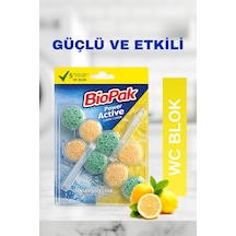 Bıopak Wc Blok 2x50 Lımon Kokulu 2lı 1 Adet