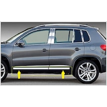 Ebal Otomotiv VW Tiguan Krom Yan Kapı Çıtası 4 kapı 2007-2016 arası Paslanmaz