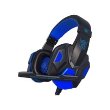 Suntek Pc Için Mic Led Işıklı Kulak Üstü Oyun Kulaklığı