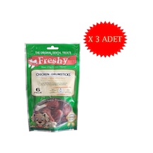 Freshy Chicken Drumsticks Tavuk But Köpek Ödül Kemikleri 3 x 90 G