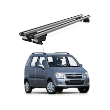Venüs Opel Agila 2000-2008 Uyumlu Gri Ara Atkı Port Bagaj Tavan Barı