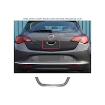 Ebal Otomotiv Opel Astra J HB Krom Bagaj Açma 2010-2015 P. Çelik