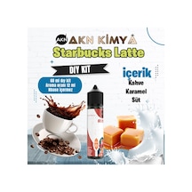 Starbucks Latte Dıy Kit Kahve Karamel Süt Gıda Aroması %20 Oranda Aroma İçerir Hazır Değildir 60 Ml