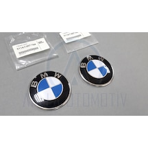 2 x BMW Z SERİSİ Z4 E85 E86 ÇAMURLUK ARMASI LOGO 82MM SET