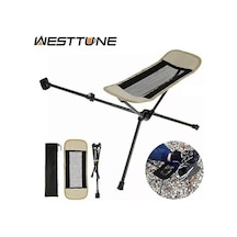 Bloomnest Evrensel Kamp Sandalyesi Ayak Dayanağı - Katlanabilir, Takılabilir, Hafif, Açık Hava Ve Plaj İçin, Newway Gri Gri