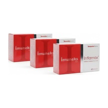 İmuneks İnflamax Optimize Zerdeçöp Curcumin 60 Kapsül 3 Lü Set