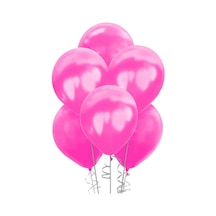 Pembe Metalik Balon 10'Lu