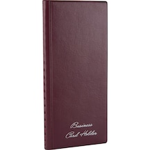 Kartvizit Albümü 4 Sıralı 160 Kartlık 12x26 Cm
