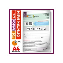 Yds Farsça 2013/1 Yabancı Dil Sınavı Ösym Tıpkı Basım Çıkmış Soru