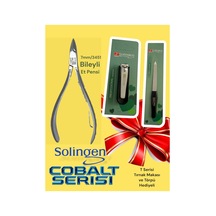 Solingen 3451 7 Mm Et Pensi - Solingen Tırnak Makası Ve Törpü Hediyeli /profesyonel Set