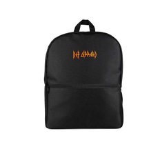 Def Leppard Logo Siyah Sırt Çantası