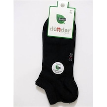 Unisex Siyah Bambu 6'lı Patik Çorap Black