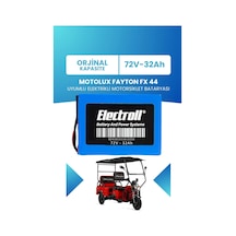 Motolux Fayton Fx 44 Uyumlu Batarya Lifepo4 72v 32ah Elektrikli Motorsiklet Bataryası