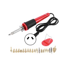 Elektrikli Havya Seti Ahşap Yakma Kalem Gravür Oyma Pyrography Aracı 30w