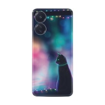 Xiaomi Redmi 13c Kılıf Silikon Desen Özel Seri Window Cat 1787