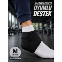 M Beden Cırtlı Topuk Çorabı 40-45 Numara Esnek Topuk Ve Ayak Desteği Diğer