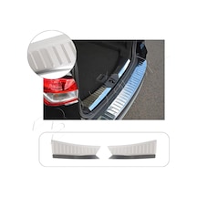 Ford Kuga Uyumlu 2012-2016 Krom Bagaj İç Eşiği 2 Parça Paslanmaz Çelik
