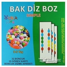 Yuka Bak Diz Boz 3-5 Yaş Simple