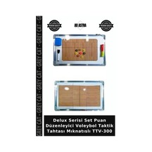 Delux Serisi Set Puan Düzenleyici Voleybol Taktik Tahtası Mıknatıslı Ttv-300