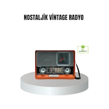 Vintage - 801 - Radyo Nostaljik Tasarım Ve Modern Teknoloji - Flzdgnkr - Bir Arada