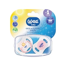 Wee Baby 2'li Gece Gündüz Emzik No 1 + Saklama Kabı