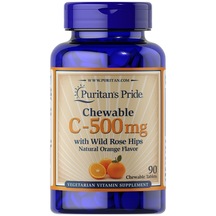 Puritan's Pride Vitamin C 500 Mg With Rose Hips 90 Tablet