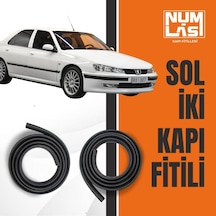 Peugeot 406 Sol Ön Ve Arka Kapı Fitili-a Kalite-numlas-nm3540