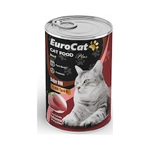 Eurocat - 43 - Sığır Parça Etli Yetişkin Kedi Konserve - Aconcept - 400 Gr