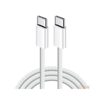 Usb-c To Usb-c Hızlı Şarj Kablosu Type-c 60w Pd, 1m Örgülü Şarj Kablosu 15 16 Pro Max, S24 S23 Ultra, İpad Pro Ve Usb-c Cihazlarla Uyumlu - Bydiz