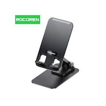 Rocoren 360 Dönebilen Katlanabilir Yükseklik Ve Eğim Ayarlı Telefon Tutucu Stand