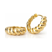 Çelik Halka Küpe Gold 44334290