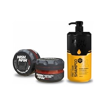 09 Saç Şekillendirici Ultra Sert Parlak Wax 150 Ml X 5 Adet/ + 1250 Ml Tuzsuz Şampuan Hediye