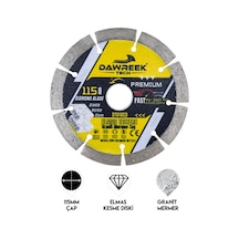 Dawreek Dt010cd 115mm Premium Segmentli Turbo Elmas Testere Granit-mermer-taş