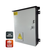 Ever Charger Panobox Pro Trifaz Elektrikli Araç Şarj Panosu Ac Kaçak Akım Röleli, Sigortalı, Go-e Uyumlu Dış Mekan 11 Kw 22 Kw 5/32a Fiş 5/32a Priz