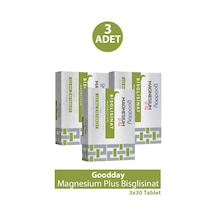 Goodday Magnesium Plus Bisglisinat 30 Tablet 3 Adet