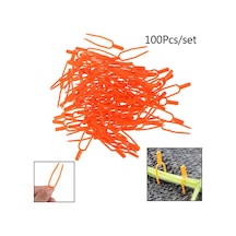 Lebihmurah 2707 100 Adet Faydalı Bahçe Aletleri Plastik Kaliteli Bitki Klipleri Stolons Sabitleme Sabitleme Karşılaşma