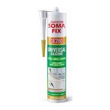 Soma Fix Se280 Genel Amaçlı Silikon 280ml - Şeffaf Silikon - Mutfak, Banyo Ve Genel Sızdırmazlık İçin Yüksek Ya Diğer