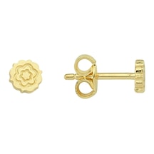 Goldkupe 14 Ayar Altın Minik Çiçek Küpe 0,60 Gr-1828