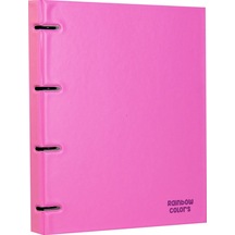 Önder Raınbow Colors 4 Halkalı Pvc Pembe 122-23 Çok Renkli