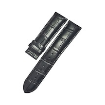 Tissot 22mm Siyah Deri Saat Kordonu