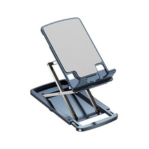 Alüminyum Tablet Ve Telefon Tutucu: Katlanabilir, Ayarlanabilir, Sabit Desteği İle 12 İnç'e Kadar Cihazlar İçin Mavi