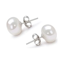 Chavin Ufak 6 Mm. Gerçek Inci Gümüş Küpe Dg90-6