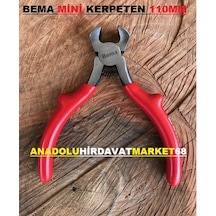 Bema Mini Kerpeten Elektronikçi Yaylı Tepe Pensesi 110 Mm
