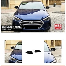 Hyundai Elantra / 2016-2018 Sinyalsiz Uyumu Batman Yarasa Ayna Kapağı
