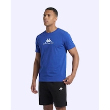 Kappa Fontado Tee Erkek Mavi Regular Tişört