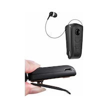 Makaralı Bluetooth Kulakiçi Yaka Kulaklığı Kablosuz Kulaklık