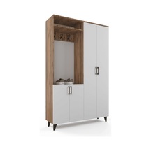 Venge Portmanto - Atlas Çam - Beyaz